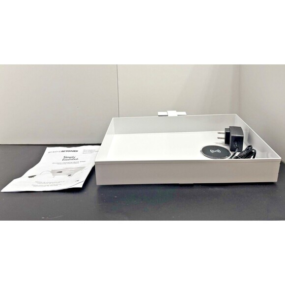 Simply Essential Wireless Charging Bunk Shelf - White - Picture 3 of 6